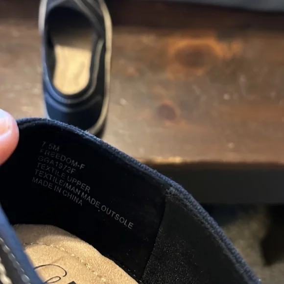 Mia Amore black loafer women’s shoes size 7.5 - Picture 3 of 7